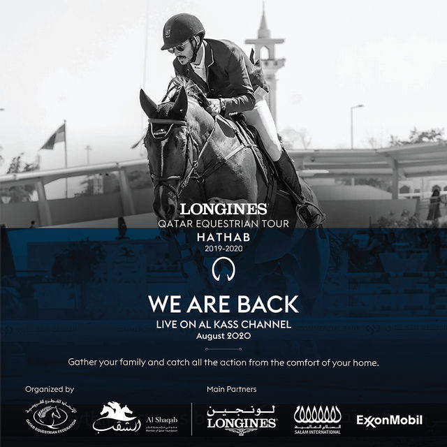 Longines Hathab Qatar Equestrian Season 3 To Resume on 7 Aug 20